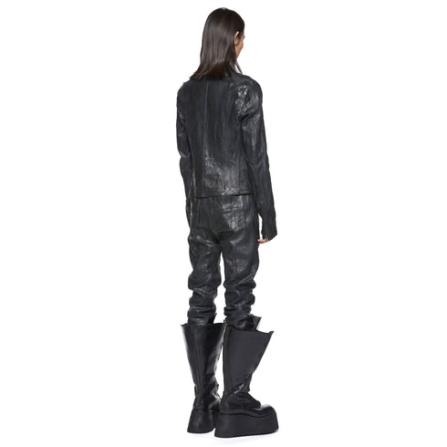JULIUS 917PAM6-CK Black / Bending Skinny Pants